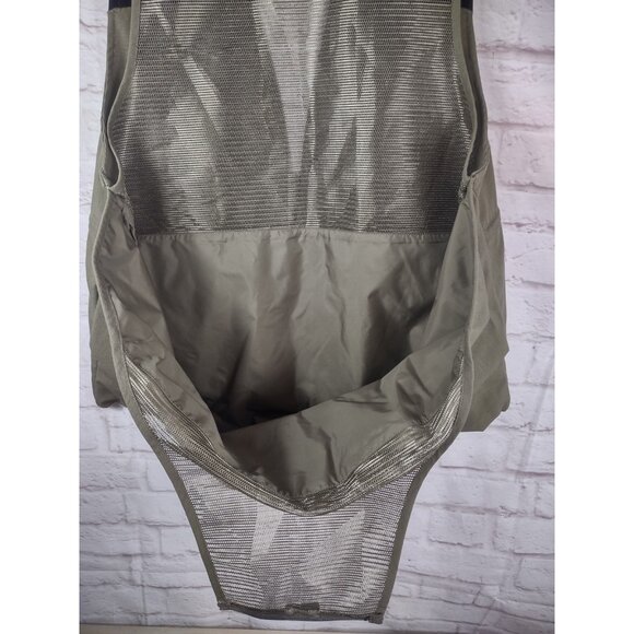 Vtg Columbia Sportswear Fishing Vest Sz Large Green Multi-Pocket Utility Outdoor - Picture 12 of 15